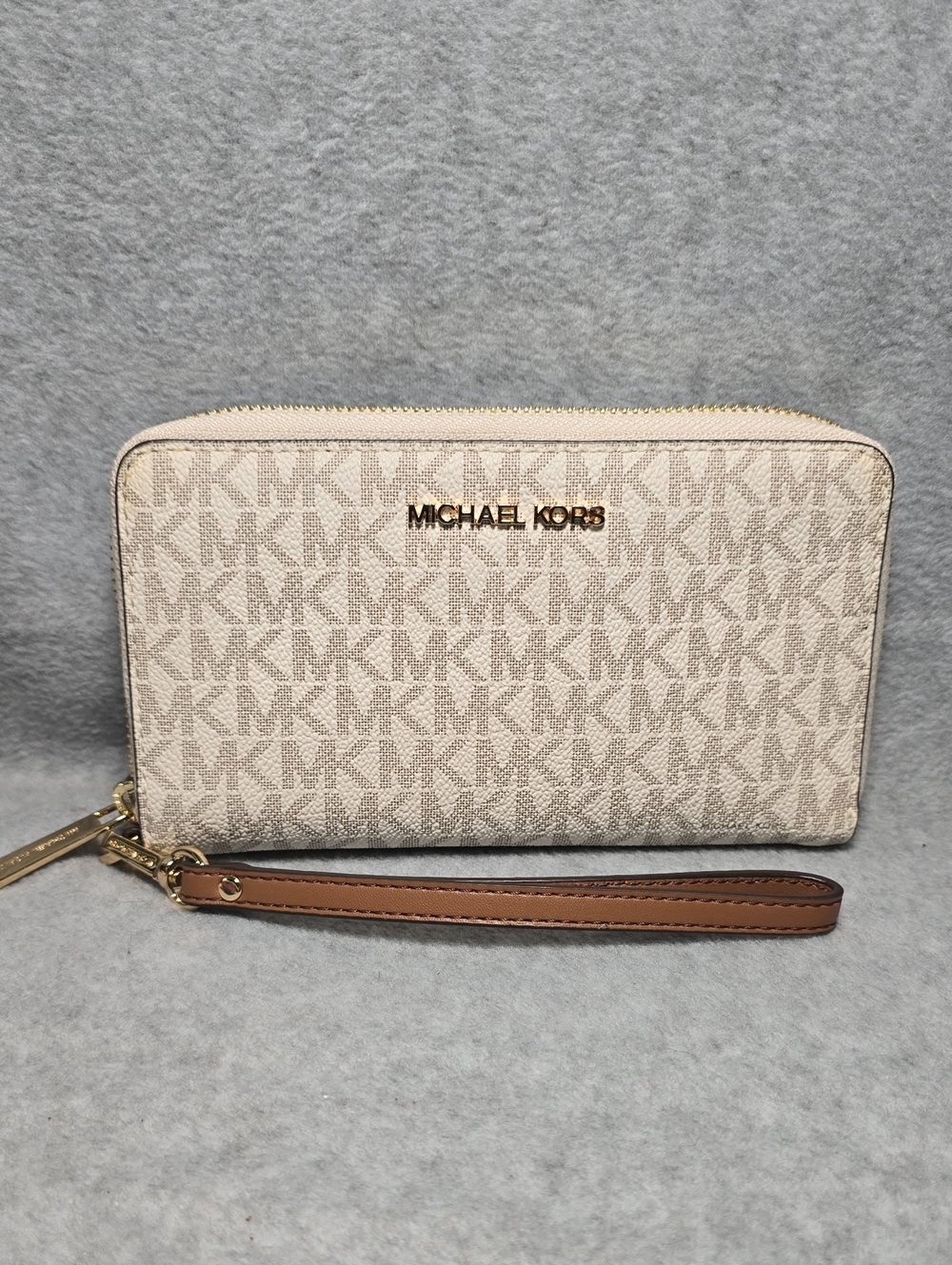Michael Kors Jet Set Travel Large Logo Continental Wrislet
